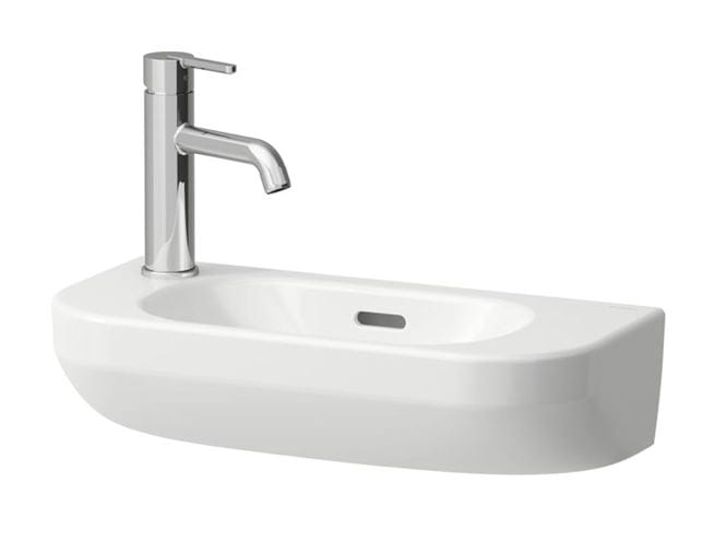 LAUFEN LUA umývadlo 50 cm, s otvorom pre batériu vľavo, s prepadom H8150820001051 Obrázek - Hlavní obrázek