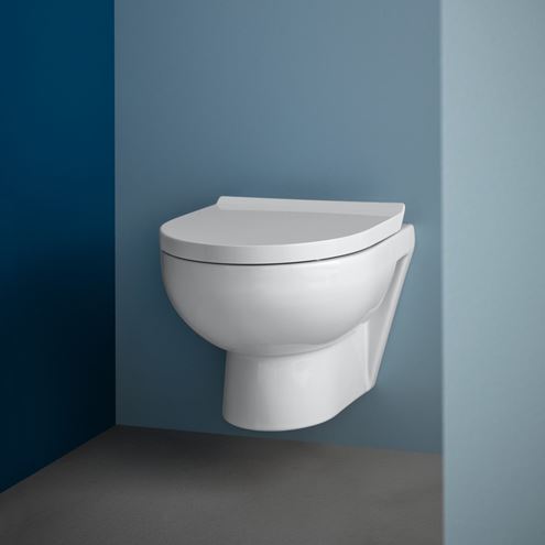 DURAVIT NO.1 závesné WC, Rimless splachovanie 25750900002 Obrázek - fotka