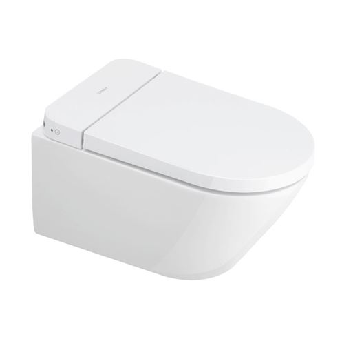 DURAVIT SENSOWASH D-NEO závesné WC compact, s bidetovým SoftClose sedadlom, Rimless splachovanie, HygieneGlaze 654000012004300 Obrázek - Hlavní obrázek