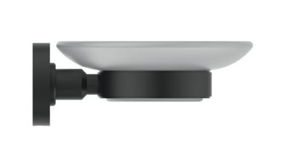 IDEAL STANDARD IOM mydlovnička, nástenná, sklo, čierna A9122XG Obrázek - fotka