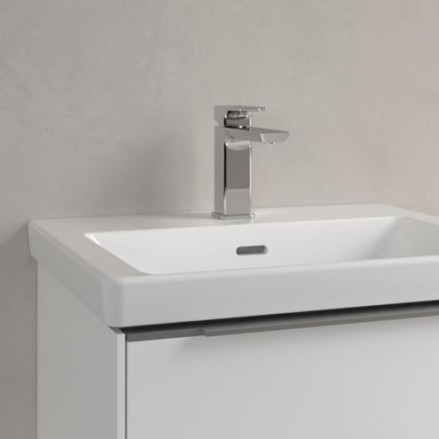 VILLEROY & BOCH SUBWAY 3.0 umývadlo 55 cm, s otvorom pre batériu a prepadom, alpská biela 4A70F401 Obrázek - fotka