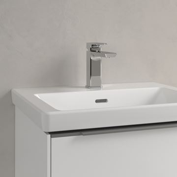 VILLEROY & BOCH SUBWAY 3.0 umývadlo 55 cm, s otvorom pre batériu a prepadom, alpská biela 4A70F401 Obrázek - fotka