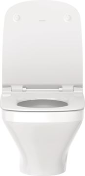 DURAVIT DURASTYLE závesné WC, so SoftClose sedadlom, Rimless splachovanie 45510900A1 Obrázek - fotka