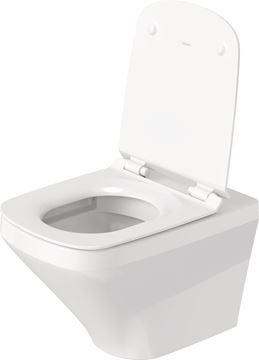 DURAVIT DURASTYLE závesné WC, so SoftClose sedadlom, Rimless splachovanie 45510900A1 Obrázek - fotka
