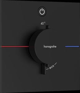 HANSGROHE SHOWERSELECT COMFORT E podomietková termostatická batéria, matná čierna