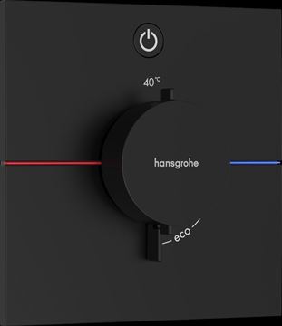 HANSGROHE SHOWERSELECT COMFORT E podomietková termostatická batéria, matná čierna