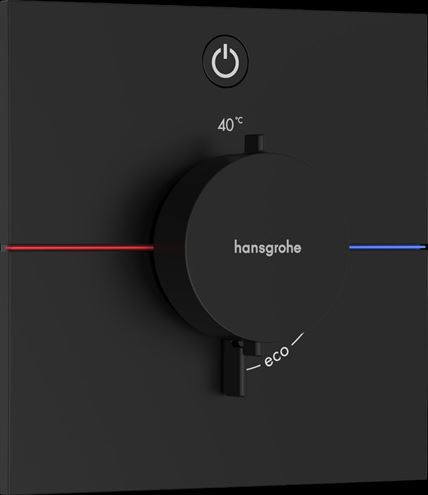 HANSGROHE SHOWERSELECT COMFORT E podomietková termostatická batéria, matná čierna 15571670 Obrázek - Hlavní obrázek