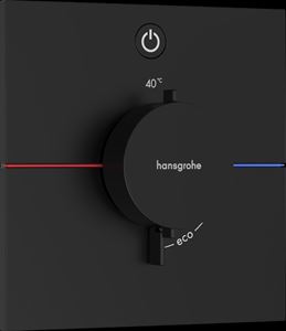 HANSGROHE SHOWERSELECT COMFORT E podomietková termostatická batéria, matná čierna