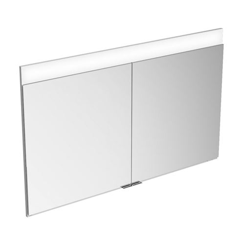 KEUCO EDITION 400 zrkadlová skrinka vstavaná 106x65x15, 4 cm, osvetlenie, s vypínačom a el. zásuvkou, hliník, strieborná 21512171311 Obrázek - Hlavní obrázek