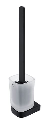 NIMCO NIKAU WC kefa, nástenná, sklo, čierna NKC 30094CN-HR-90 Obrázek - Hlavní obrázek