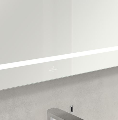 VILLEROY & BOCH FINION zrkadlo 160x75 cm, s osvetlením, s reguláciou teploty svetla F6001600 Obrázek - fotka