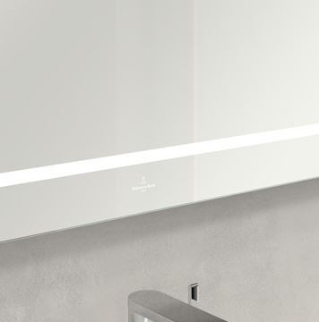 VILLEROY & BOCH FINION zrkadlo 160x75 cm, s osvetlením, s reguláciou teploty svetla F6001600 Obrázek - fotka