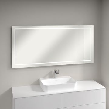 VILLEROY & BOCH FINION zrkadlo 160x75 cm, s osvetlením, s reguláciou teploty svetla F6001600 Obrázek - fotka
