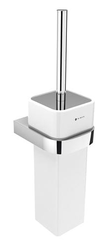 NIMCO NIKAU WC kefa, nástenná, keramika, chróm/biela NK 30094K-26 Obrázek - Hlavní obrázek