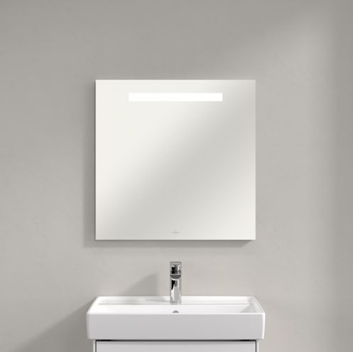 VILLEROY & BOCH MORE TO SEE ONE zrkadlo 60x60 cm, s osvetlením A430A600 Obrázek - fotka