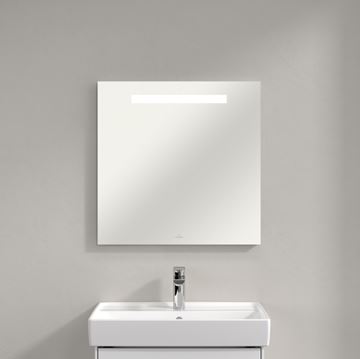 VILLEROY & BOCH MORE TO SEE ONE zrkadlo 60x60 cm, s osvetlením A430A600 Obrázek - fotka