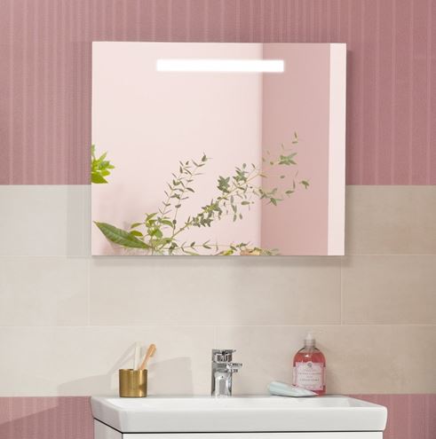 VILLEROY & BOCH MORE TO SEE ONE zrkadlo 80x60 cm, s osvetlením A430A500 Obrázek - fotka