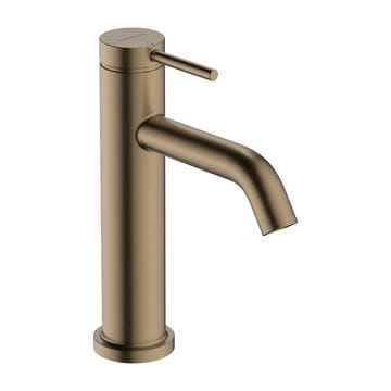 HANSGROHE TECTURIS S umývadlová stojanková batéria, CoolStart, EcoSmart+, brúsený bronz