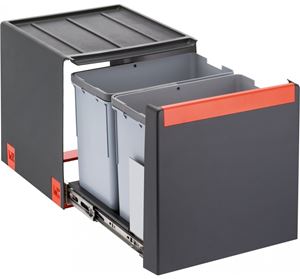 FRANKE CUBE 40 odpadkový kôš na triedený odpad 2x14 l, vstavaný