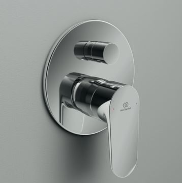 IDEAL STANDARD CERAFINE O vaňová podomietková batéria, s prepínačom, chróm A7350AA Obrázek - fotka