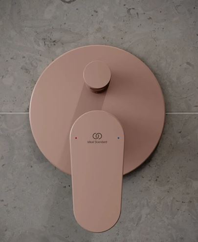 IDEAL STANDARD CERAFINE O vaňová podomietková batéria, s prepínačom, s telesom, ružové zlato A7193RO Obrázek - fotka