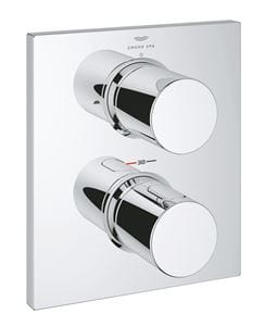GROHE GROHTHERM F podomietková termostatická batéria, pre 2 spotrebiče, chróm