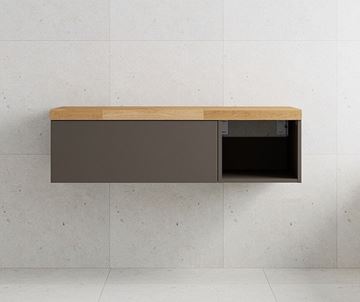 DŘEVOJAS DPU CS IV doska pod umývadlo 120x50x4,8 cm, dub masív DES_DPU500_1200_A01 Obrázek - fotka