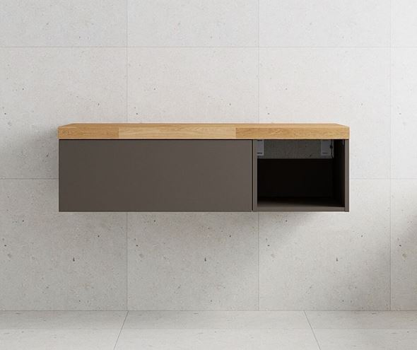 DŘEVOJAS DPU CS IV doska pod umývadlo 120x50x4,8 cm, dub masív DES_DPU500_1200_A01 Obrázek - fotka