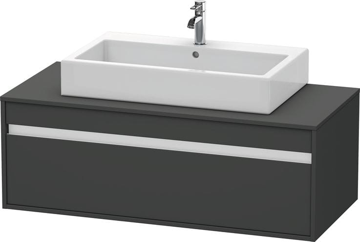 DURAVIT KETHO skrinka pod umývadlo 120x55x42,6 cm, 1 zásuvka, Graphit matt KT669604949 Obrázek - Hlavní obrázek