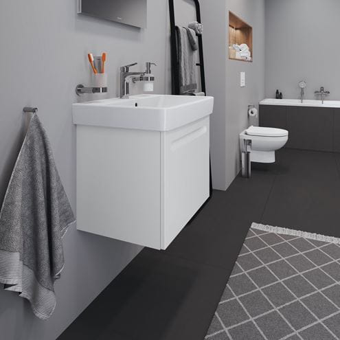 DURAVIT NO.1 skrinka pod umývadlo 59x42,6x47,8 cm, 1 zásuvka, White matt N14382018180000 Obrázek - fotka