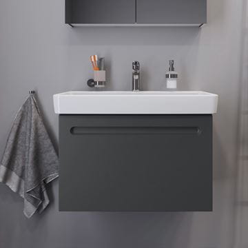 DURAVIT NO.1 skrinka pod umývadlo 74x42,6x47,8 cm, 1 zásuvka, Graphite matt N14283049490000 Obrázek - fotka