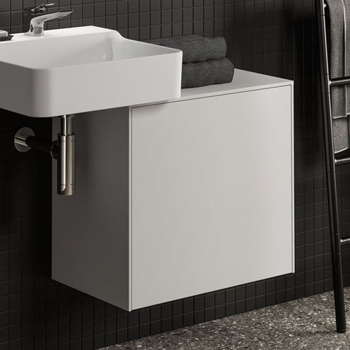 IDEAL STANDARD CONCA nízka skrinka 60x37, 3x55 cm, 1 zásuvka, Push-open, matná biela T4317Y1 Obrázek - fotka