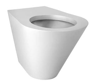 AZP BRNO závesné WC, nerez