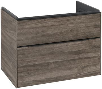 VILLEROY & BOCH SUBWAY 3.0 skrinka pod umývadlo 77,2x47,8x57,6 cm, 2 zásuvky, Stone Oak