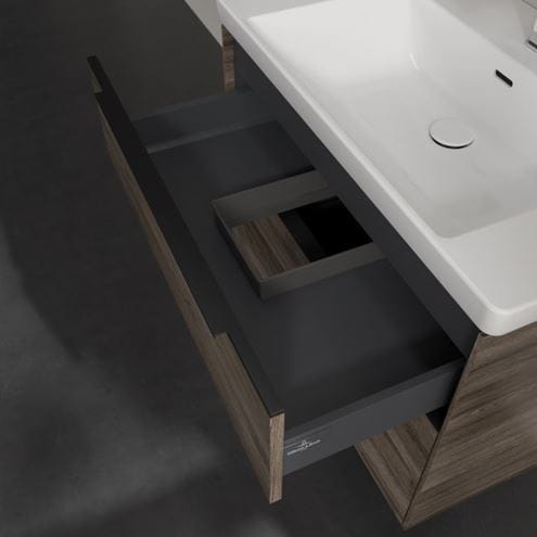 VILLEROY & BOCH SUBWAY 3.0 skrinka pod umývadlo 77,2x47,8x57,6 cm, 2 zásuvky, Stone Oak C57401RK Obrázek - fotka