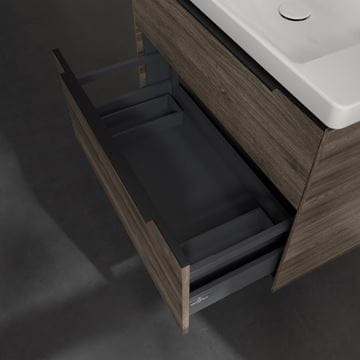 VILLEROY & BOCH SUBWAY 3.0 skrinka pod umývadlo 77,2x47,8x57,6 cm, 2 zásuvky, Stone Oak C57401RK Obrázek - fotka