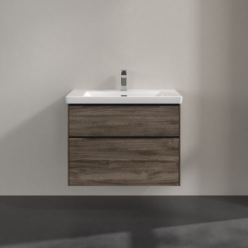 VILLEROY & BOCH SUBWAY 3.0 skrinka pod umývadlo 77,2x47,8x57,6 cm, 2 zásuvky, Stone Oak C57401RK Obrázek - fotka
