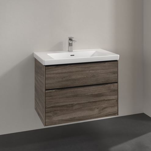 VILLEROY & BOCH SUBWAY 3.0 skrinka pod umývadlo 77,2x47,8x57,6 cm, 2 zásuvky, Stone Oak C57401RK Obrázek - fotka