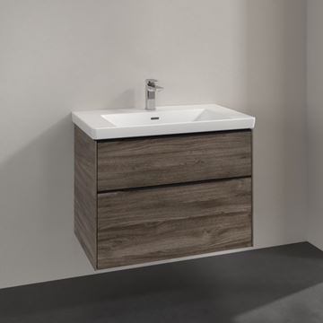 VILLEROY & BOCH SUBWAY 3.0 skrinka pod umývadlo 77,2x47,8x57,6 cm, 2 zásuvky, Stone Oak C57401RK Obrázek - fotka