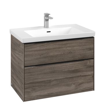 VILLEROY & BOCH SUBWAY 3.0 skrinka pod umývadlo 77,2x47,8x57,6 cm, 2 zásuvky, Stone Oak C57401RK Obrázek - fotka