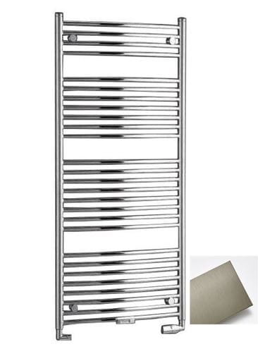 P.M.H. DANBY D2 kúpeľňový radiátor 940/600, stredové pripojenie, kartáčovaná nerez D2SS Obrázek - Hlavní obrázek