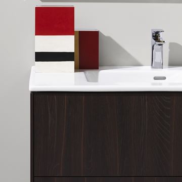 LAUFEN PRO S skrinka s umývadlom 80x50x61 cm, 2 zásuvky, Push-open, s organizérom, matná biela H8649612601041 Obrázek - fotka