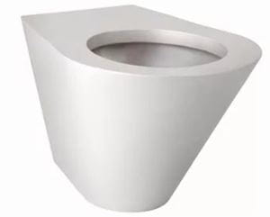 AZP BRNO závesné WC, nerez