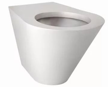AZP BRNO závesné WC, nerez