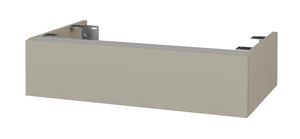 DŘEVOJAS DSD SZZ 80 nízka skrinka 80x50x20 cm, 1 zásuvka, Push-open, matná béžová