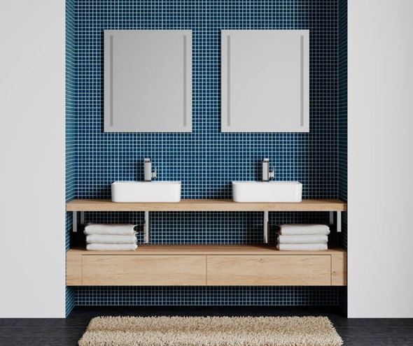 DŘEVOJAS DSD SZZ 80 nízka skrinka 80x50x20 cm, 1 zásuvka, Push-open, matná béžová 255824-T31 Obrázek - fotka