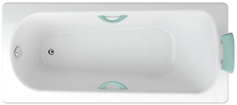 TEIKO KLASIK 170 vaňa 170x70 cm, s nožičkami, akrylát V113170N04T01001 Obrázek - Hlavní obrázek