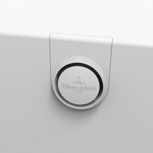 VILLEROY & BOCH krytka prepadu k napúšťacej a odtokovej súprave, Stone White UPCON0136-RW Obrázek - fotka