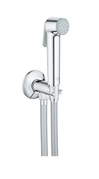 GROHE TEMPESTA-F TRIGGER SPRAY 30 nástenný ventil s bidetovou sprškou, hadicou a držiakom, chróm
