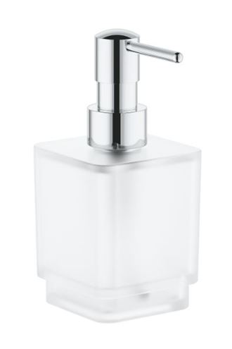 GROHE SELECTION CUBE dávkovač tekutého mydla bez držiaka, sklo, chróm 40805000 Obrázek - Hlavní obrázek